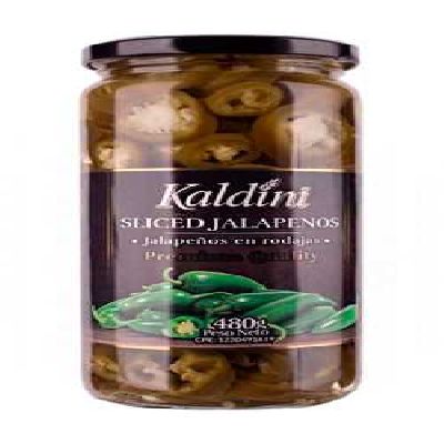 JALAPEÑOS EN RODAJA KALDINI 480 GR
